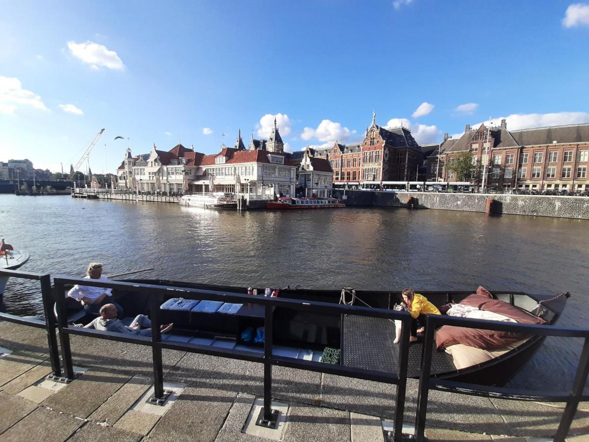 Euphrate Houseboat Hotel Amsterdam Buitenkant foto