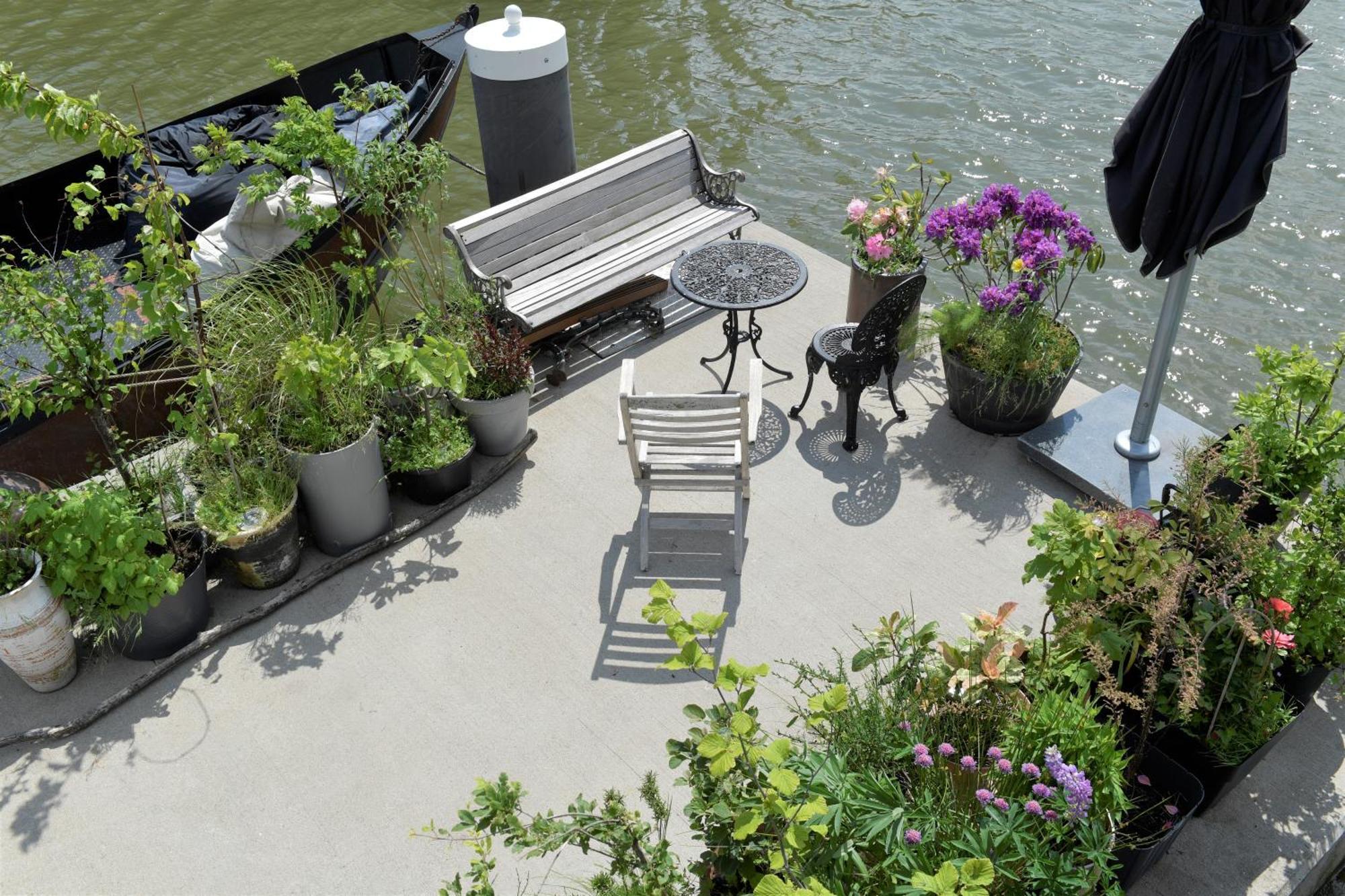 Euphrate Houseboat Hotel Amsterdam Buitenkant foto